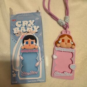 Shiny Shiny Crybaby Pink Card Holder